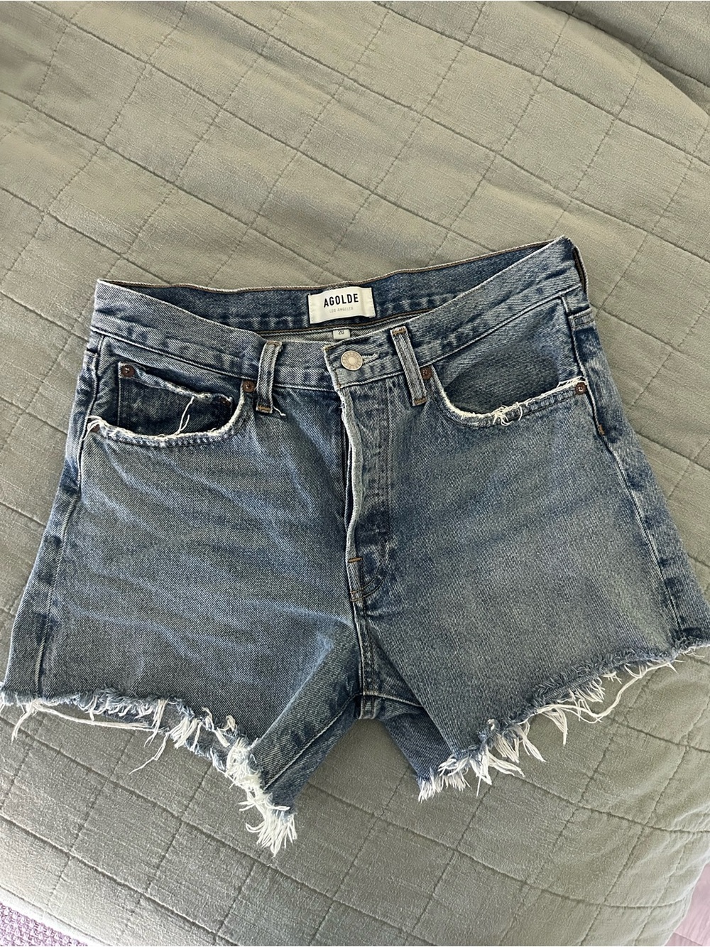 Agolde Parker Long Shorts size 26